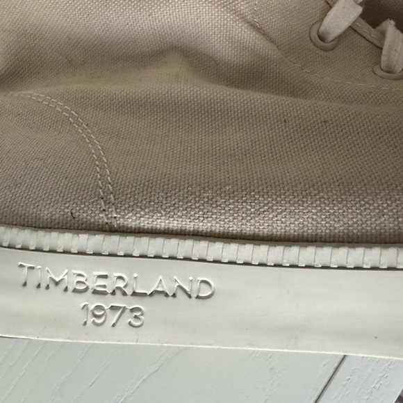 Timberland White and Brown Sneakers with Classic Design - Picture 8 of 9